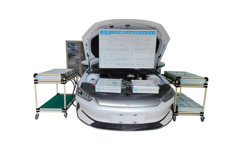 比亞迪純電動轎車整車模塊化故障設置考核平臺