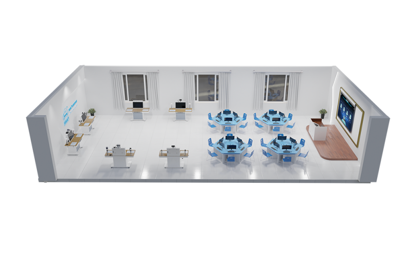 智能網(wǎng)聯(lián)汽車環(huán)境感知實訓室